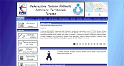 Desktop Screenshot of fipavtaranto.it